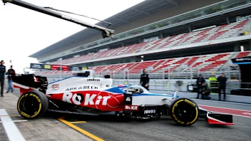 George Russell (GBR) Williams Racing. Williams Racing FW43 Film day, Monday 17th February 2020.