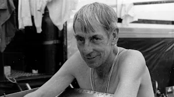 Ron Tauranac, Grand Prix of Great Britain, Silverstone Circuit, 18 July 1981. (Photo by Bernard