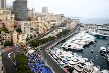 MONTE-CARLO, MONACO - MAY 23: (EDITORS NOTE: Image was created using a variable planed lens.)