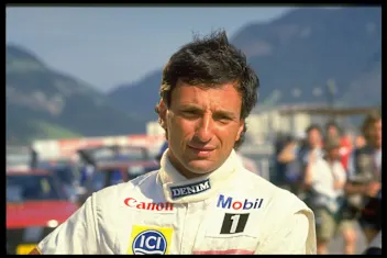 1988:  Portrait of Williams Judd driver Riccardo Patrese of Italy before the Brazilian Grand Prix