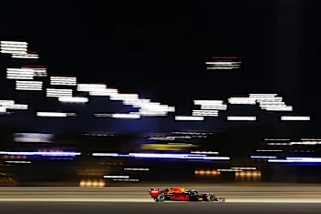 BAHRAIN, BAHRAIN - MARCH 29: Pierre Gasly of France driving the (10) Aston Martin Red Bull Racing