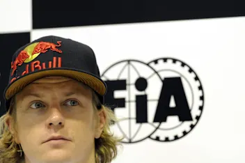 SAPPORO, JAPAN - SEPTEMBER 09:  Kimi Raikkonen of Finland during the FIA Press Conference after the