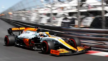 Daniel Ricciardo, McLaren MCL35M entering