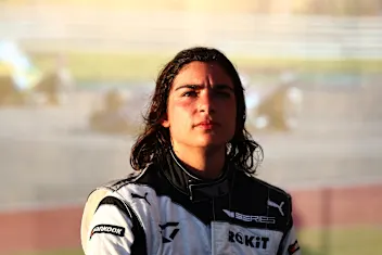 AUSTIN, TEXAS - OCTOBER 23: Race winner Jamie Chadwick of Great Britain and Veloce Racing (55)