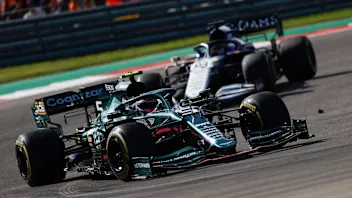 Action, Circuit of the Americas, GP2117a, F1, GP, USA
Sebastian Vettel, Aston Martin AMR21, leads