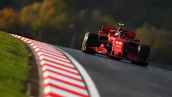 ISTANBUL, TURKEY - NOVEMBER 13: Charles Leclerc of Monaco driving the (16) Scuderia Ferrari SF1000