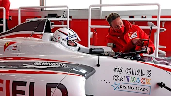 Girls on Track Rising Stars Ferrari winner Maya