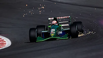 Andrea de Cesaris, Jordan-Ford 191, Grand Prix of Belgium, Circuit de Spa-Francorchamps, 25 August