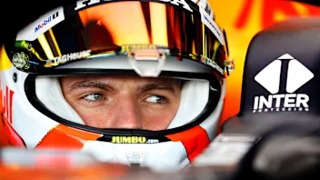 NORTHAMPTON, ENGLAND - FEBRUARY 24: Max Verstappen of Netherlands and Red Bull Racing prepares to