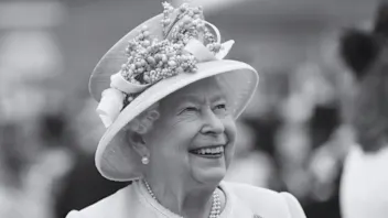 LONDON, ENGLAND - MAY 29: Queen Elizabeth II meets guests as she attends the Royal Garden Party at