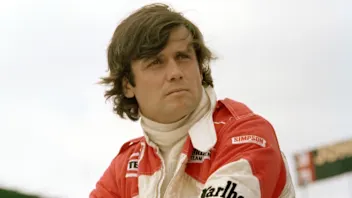 FAWKHAM, ENGLAND - JULY 16: McLaren Formula One Driver Patrick Tambay of France during the British