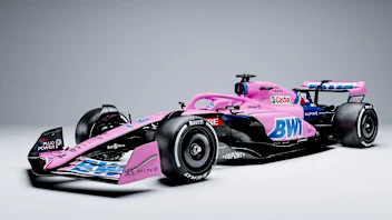 2022 - BWT Alpine F1 Team - Launch A522 - Pink single seater