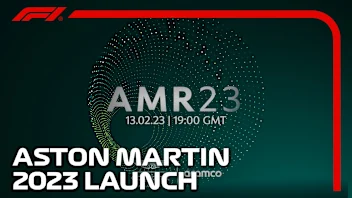 Aston Martin AMR23 launch livestream thumbnail