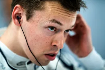 BARCELONA, SPAIN - FEBRUARY 28: Daniil Kvyat of Russia and Scuderia AlphaTauri prepares to drive in