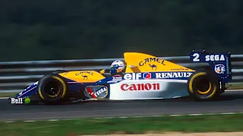 1993 Hungarian Grand Prix.
Hungaroring, Hungary.
13-15 August 1993.
Alain Prost (Williams FW15C