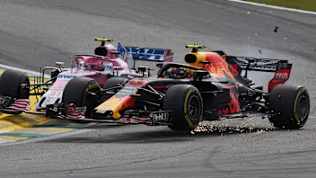 AUTÃ³DROMO JOSÃ© CARLOS PACE, BRAZIL - NOVEMBER 11: Esteban Ocon, Force India VJM11 Mercedes,