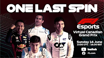 Virtual Canadian GP promo graphic