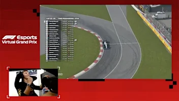 George Russell wins the Virtual Canadian Grand Prix