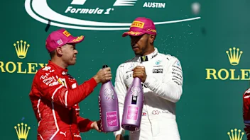 hamilton Vettel Austin podium