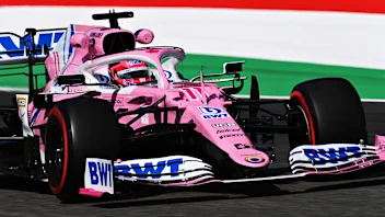 SCARPERIA, ITALY - SEPTEMBER 11: Sergio Perez of Mexico driving the (11) Racing Point RP20 Mercedes