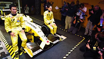 2002 DHL Jordan Honda Launch, Brussels Airport, Belgium
22nd February 2002
Takuma Sato and