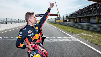 Max Verstappen attending the Family Racing Days in Zandvoort, The Netherlands on May 21, 2017 //