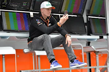 Nico Hulkenberg (GER) Force India F1. Formula One World Championship, Rd12, Belgian Grand Prix,