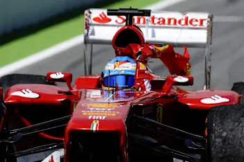 Race winner Fernando Alonso (ESP) Ferrari F138 celebrates. Formula One World Championship, Rd5,