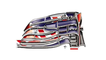 Red Bull RB11 - Austin front wing