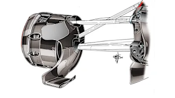 McLaren MP4-30 - vented brake drums