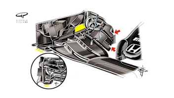 McLaren MP4-31 - Barcelona front wing