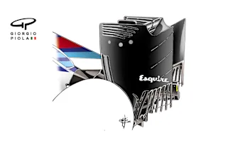 Williams FW38 - Silverstone rear wing