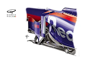 Toro Rosso STR13 - floor