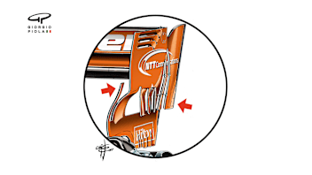 McLaren MCL32 - Russia rear