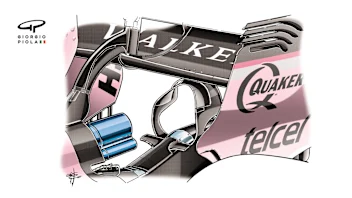 Force India VJM10 - Japan monkey