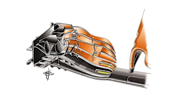 McLaren MCL32 - USA front