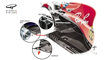 093-018 FERRARI NEW  FLOOR  B DUCT  SILV  COMP