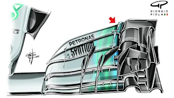 125-2018 MERCEDES F WING