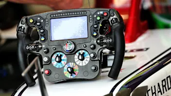 Antonio Giovinazzi (ITA) Alfa Romeo Racing C38 - steering wheel.
06.09.2019. Formula 1 World