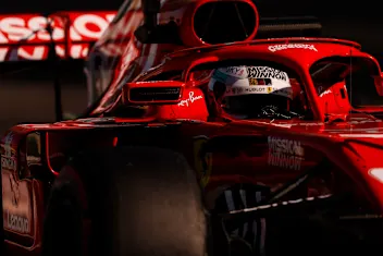 YAS MARINA CIRCUIT, UNITED ARAB EMIRATES - NOVEMBER 23: Sebastian Vettel, Ferrari SF71H during the