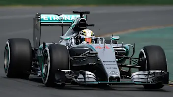 Lewis Hamilton (GBR) Mercedes AMG F1 W06 at Formula One World Championship, Rd1, Australian Grand