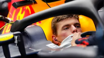 HOCKENHEIMRING, GERMANY - JULY 20: Max Verstappen, Red Bull Racing during the German GP at