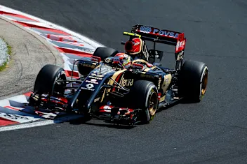 Pastor Maldonado (VEN) Lotus E22. Formula One World Championship, Rd11, Hungarian Grand Prix,
