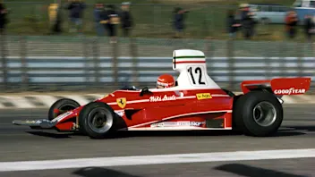 Niki Lauda (AUT) Ferrari 312T crowned his first World Championship title with a pole position and a