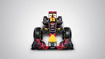 The Red Bull Racing-TAG Heuer RB12