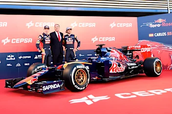at Scuderia Toro Rosso STR10 Launch, Jerez, Spain, 31 January 2015.