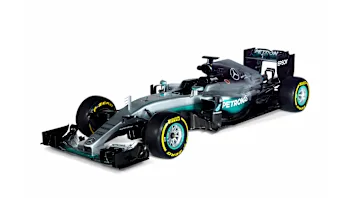 The Mercedes F1 W07 Hybrid