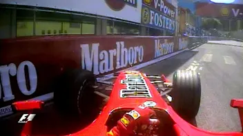 Monaco 2006 - Schumacher penalised in qualifying and Alonso wins