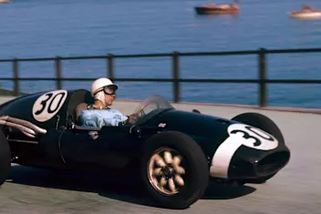 Stirling Moss, Cooper-Climax T51, Grand Prix of Monaco, Monaco, May 10, 1959. (Photo by Bernard Cahier/Getty Images)