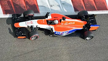 Jordan King (GBR) Manor GP Test Driver at Formula One Testing, Yas Marina Circuit, Abu Dhabi, UAE,